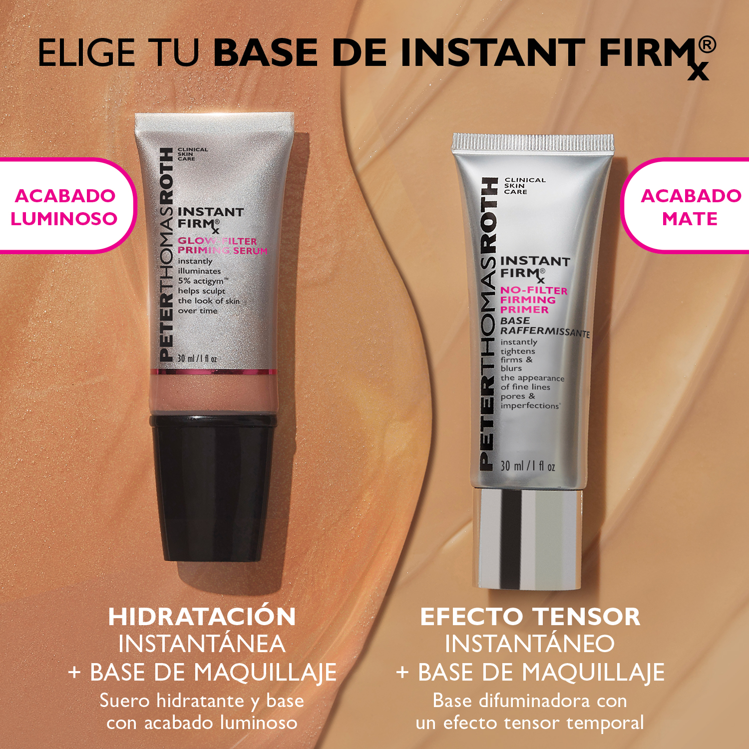 INSTANT FIRMX® GLOW-FILTER PRIMING SERUM (SERUM HIDRATANTE)